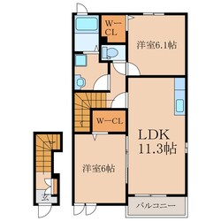 ポライトリーＭ・Ｔの物件間取画像